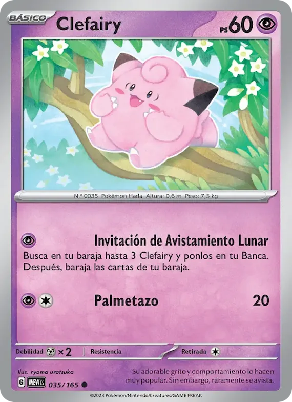 Clefairy 35 – Escarlata y Púrpura – 151