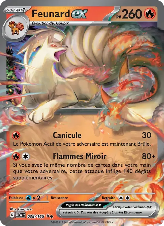 Feunard-ex 38 – Écarlate et Violet – 151