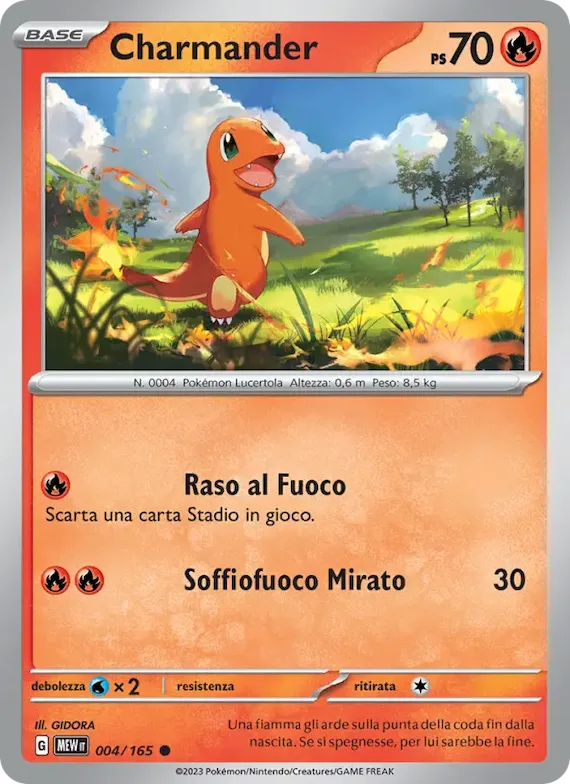 Charmander 4 – Scarlatto e Violetto – 151