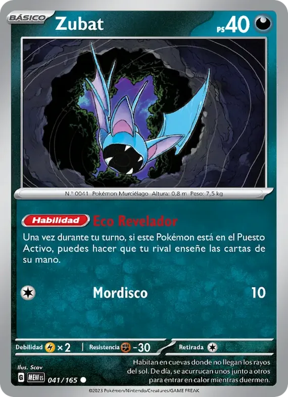 Zubat 41 – Escarlata y Púrpura – 151