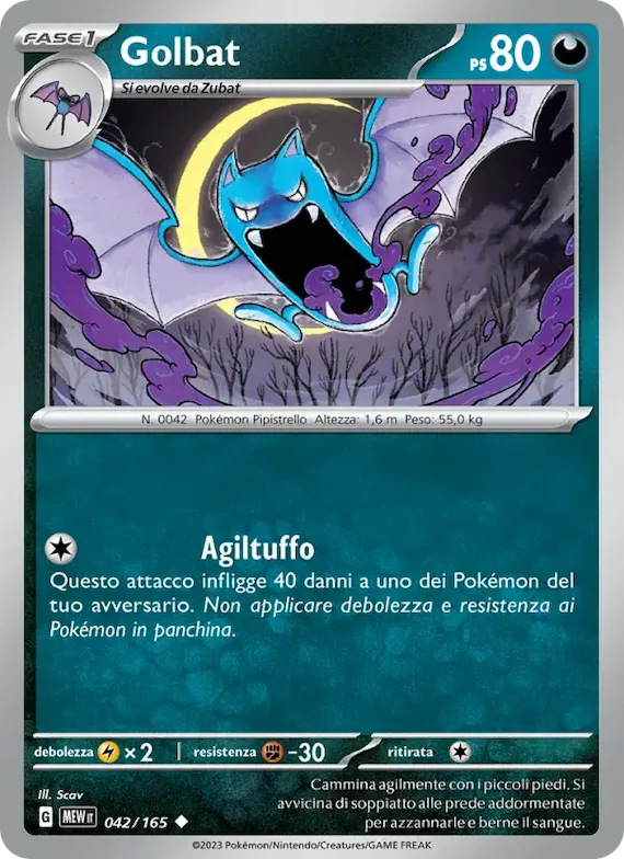 Golbat 42 – Scarlatto e Violetto – 151