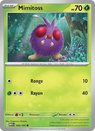 Mimitoss n° 48 – Écarlate et Violet – 151