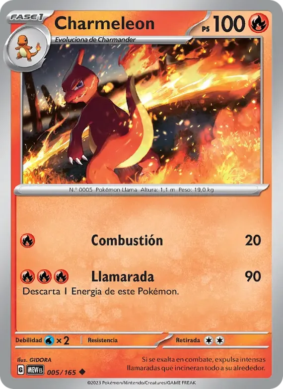 Charmeleon 5 – Escarlata y Púrpura – 151