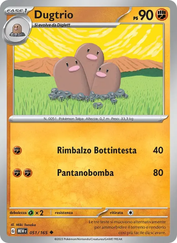 Dugtrio 51 – Scarlatto e Violetto – 151