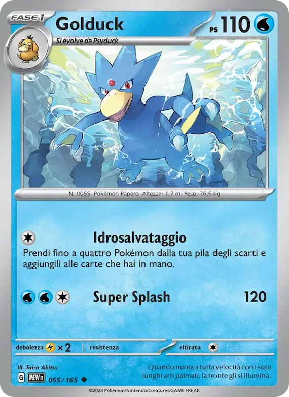 Golduck 55 – Scarlatto e Violetto – 151