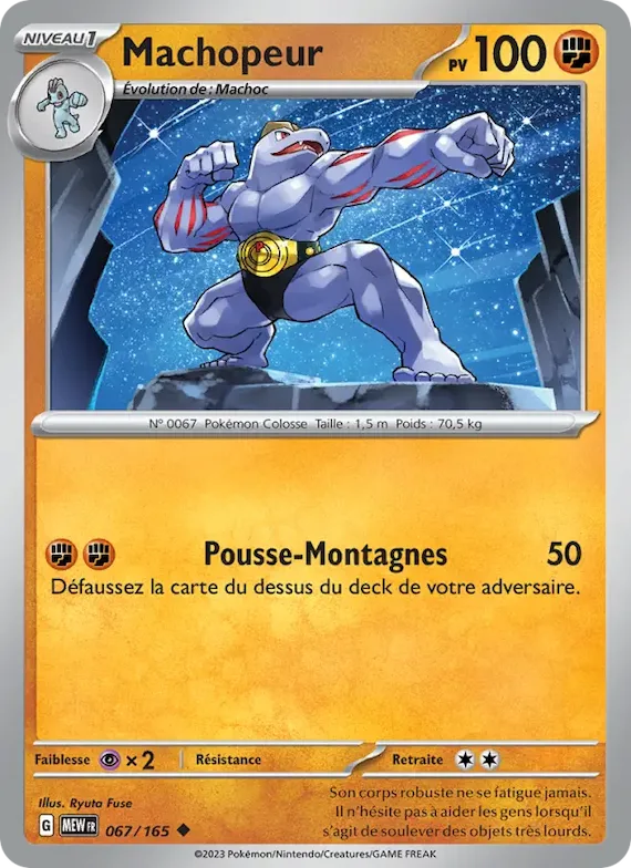 Machopeur 67 – Écarlate et Violet – 151