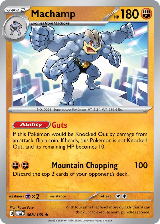 Machamp 68 – Escarlate e Violeta – 151