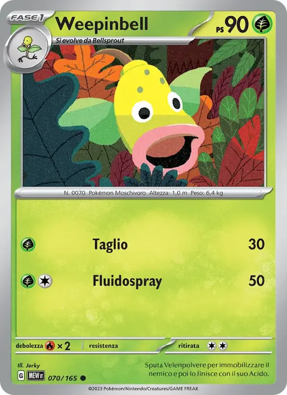 Weepinbell 70 – Scarlatto e Violetto – 151