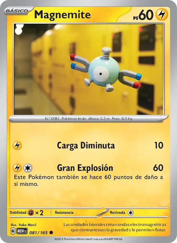 Magnemite 81 – Escarlata y Púrpura – 151