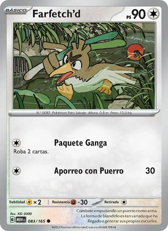 Farfetch'd 83 – Escarlata y Púrpura – 151