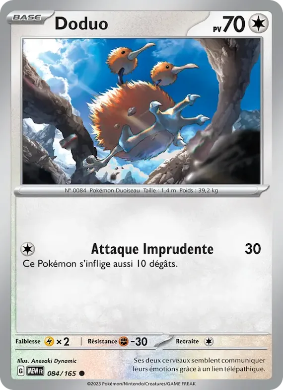 Doduo 84 – Écarlate et Violet – 151
