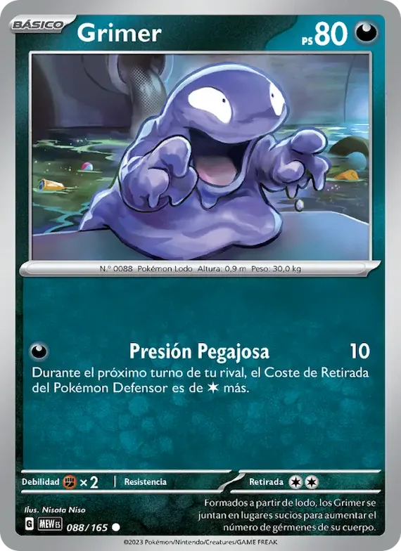 Grimer 88 – Escarlata y Púrpura – 151