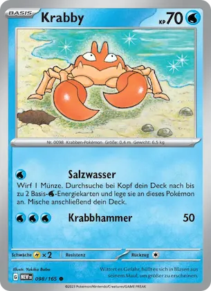 Krabby Nr. 98 – Karmesin & Purpur – 151