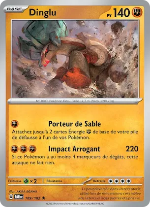 Dinglu n° 109 – Faille Paradoxe