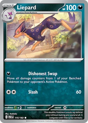 Liepard #115 – Paradox Rift