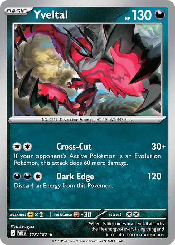 Yveltal 118 – Fenda Paradoxal