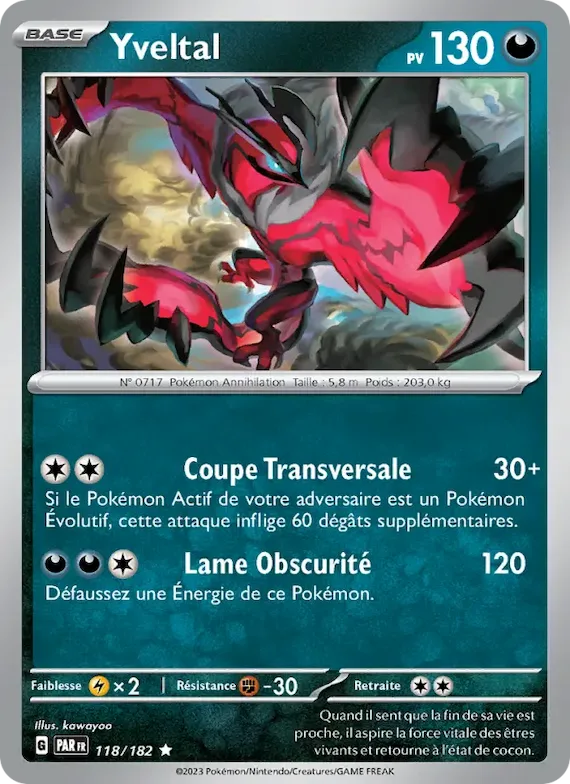 Yveltal 118 – Faille Paradoxe