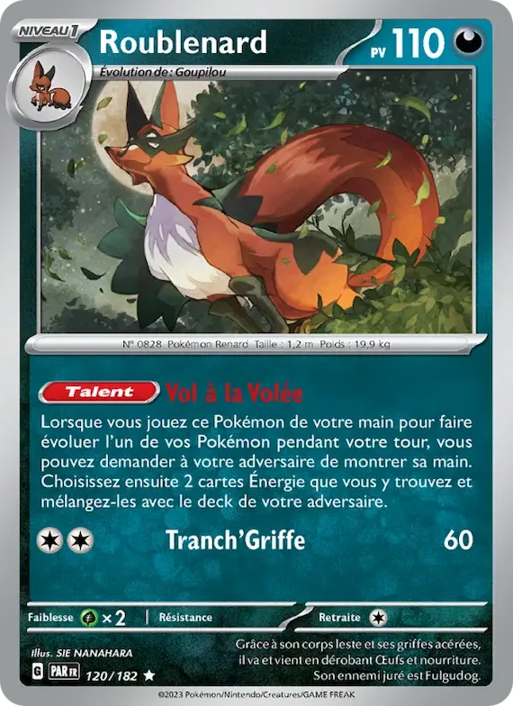 Roublenard 120 – Faille Paradoxe