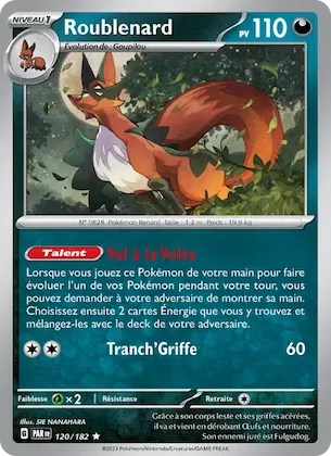 Roublenard n° 120 – Faille Paradoxe