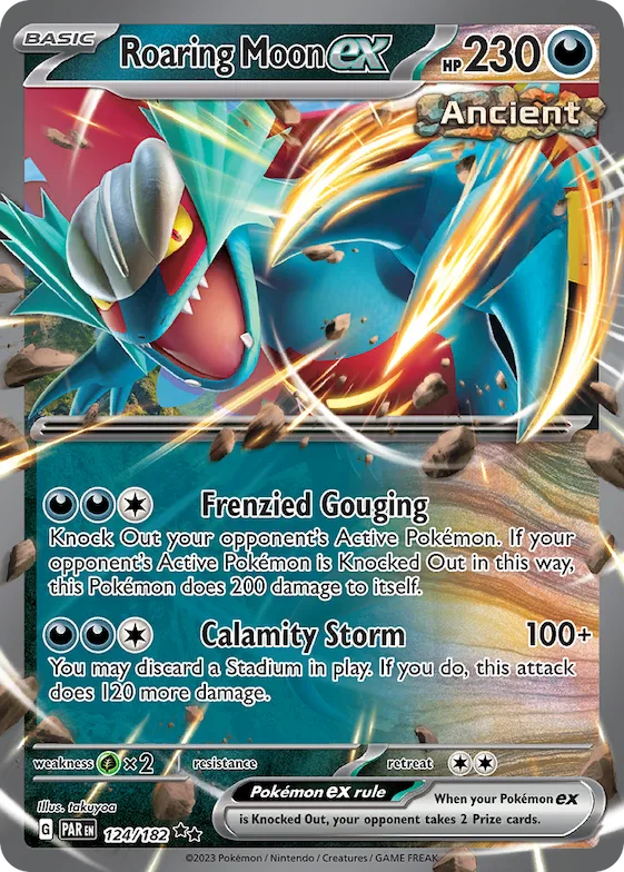 Roaring Moon ex #124 – Paradox Rift