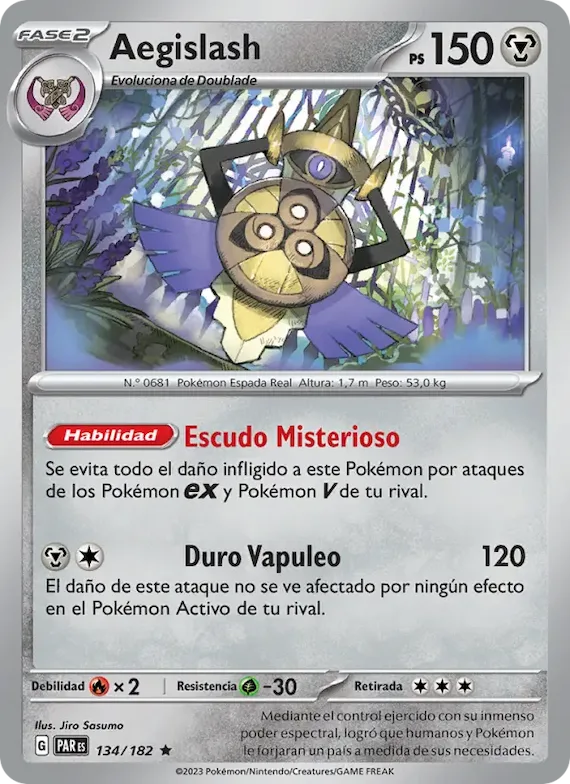 Aegislash 134 – Brecha Paradójica