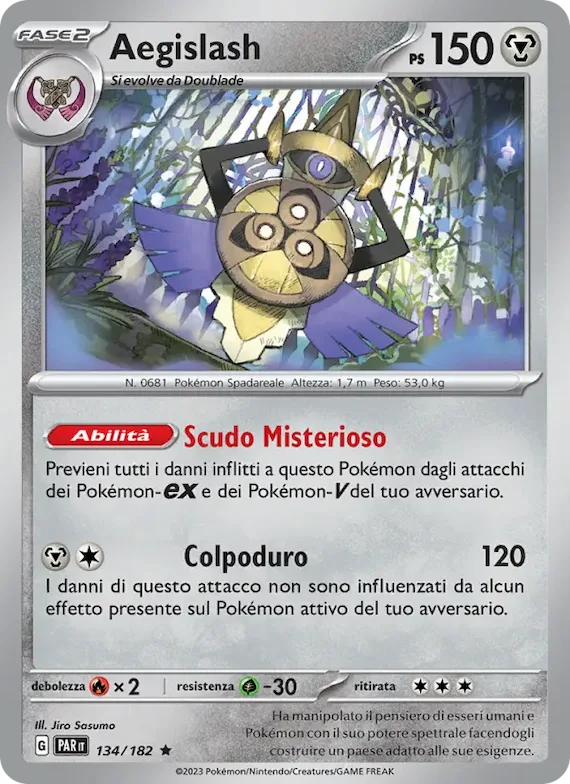 Aegislash 134 – Paradosso Temporale