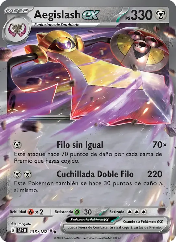 Aegislash ex 135 – Brecha Paradójica