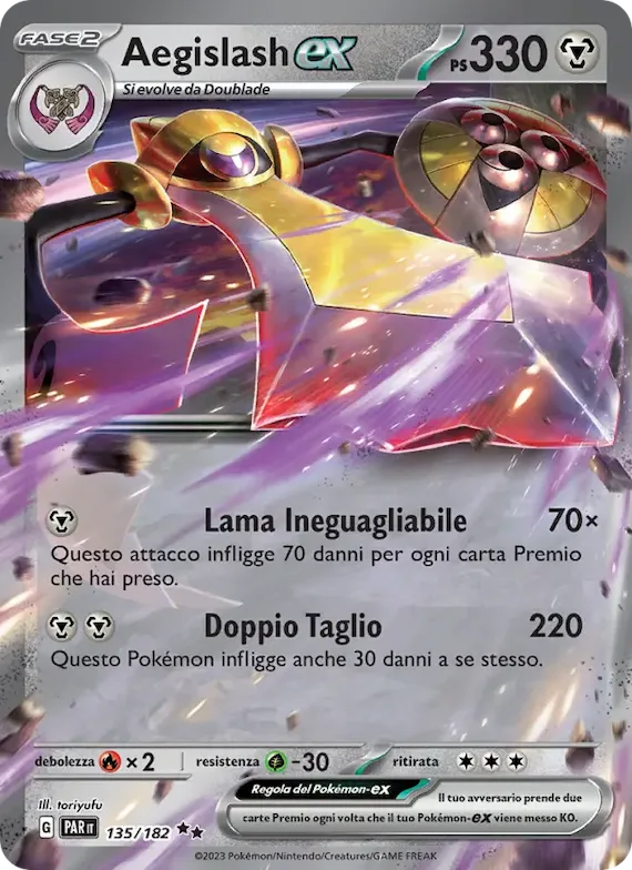 Aegislash-ex 135 – Paradosso Temporale