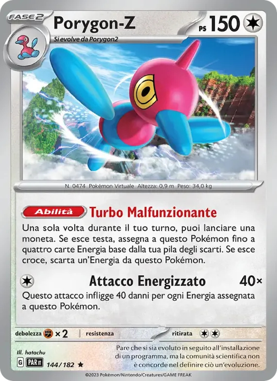 Porygon-Z 144 – Paradosso Temporale