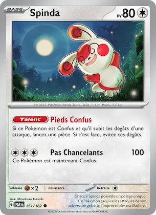 Spinda n° 151 – Faille Paradoxe