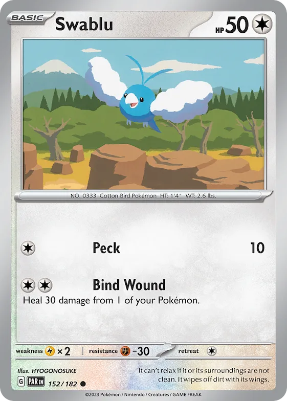 Swablu 152 – Fenda Paradoxal