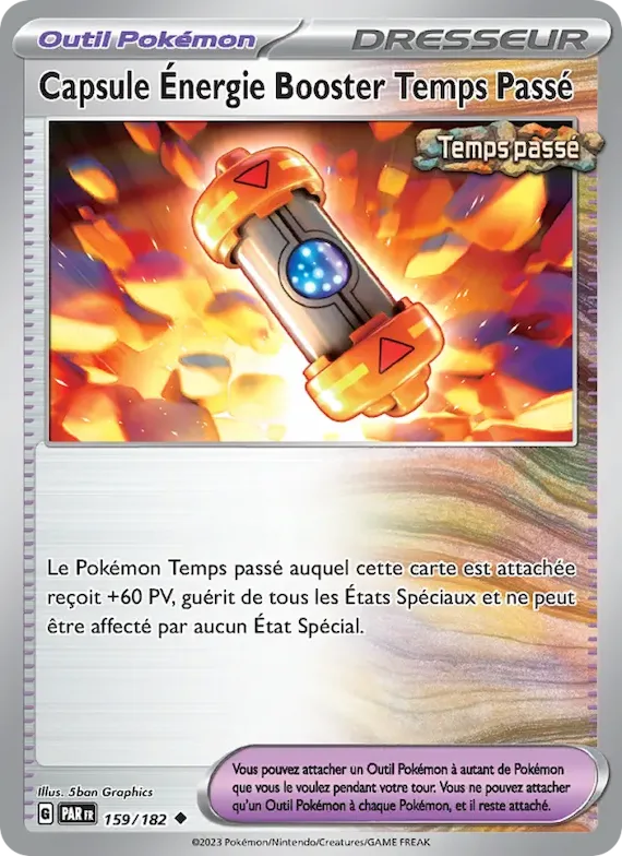 Capsule Énergie Booster Temps Passé 159 – Faille Paradoxe
