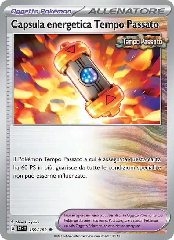 Capsula energetica Tempo Passato 159 – Paradosso Temporale