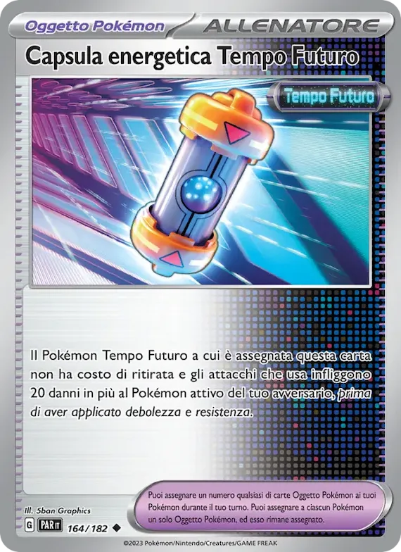 Capsula energetica Tempo Futuro 164 – Paradosso Temporale