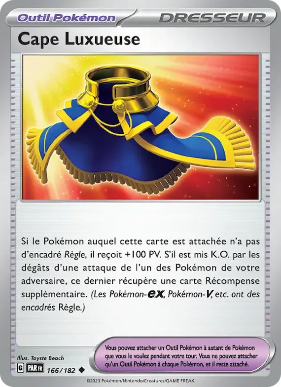 Cape Luxueuse 166 – Faille Paradoxe