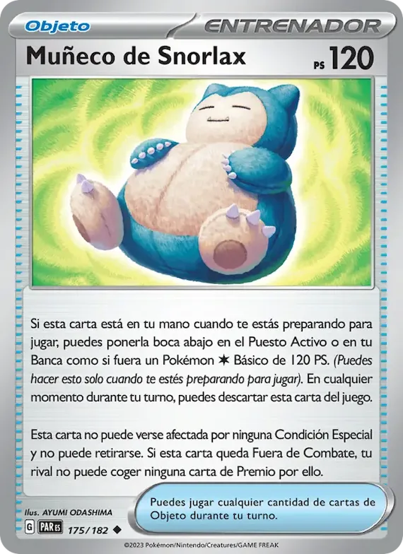 Muñeco de Snorlax 175 – Brecha Paradójica