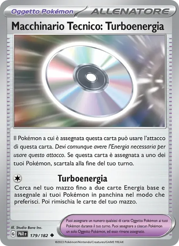 Macchinario Tecnico: Turboenergia 179 – Paradosso Temporale