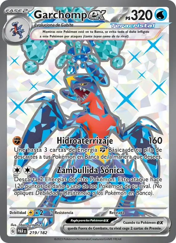 Garchomp ex 219 – Brecha Paradójica