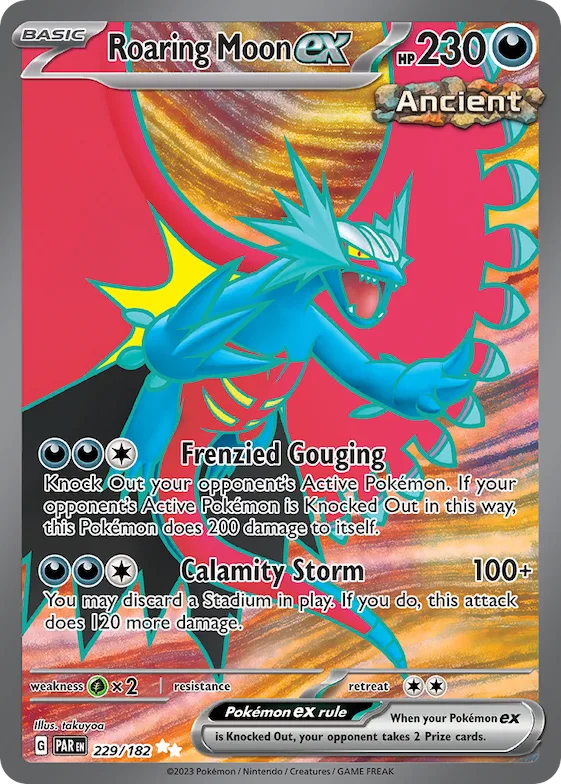Roaring Moon ex #229 – Paradox Rift