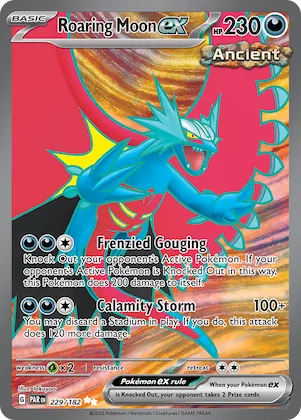 Roaring Moon ex #229 – Paradox Rift