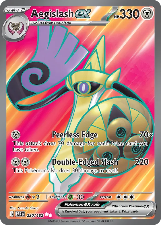 Aegislash ex #230 – Paradox Rift