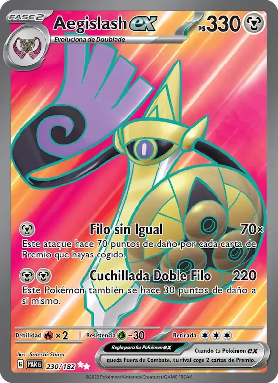 Aegislash ex 230 – Brecha Paradójica