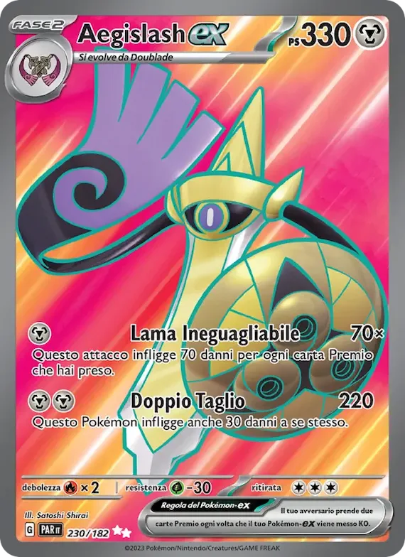 Aegislash-ex 230 – Paradosso Temporale