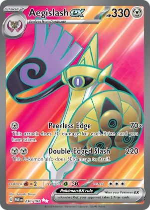 Aegislash ex #230 – Paradox Rift