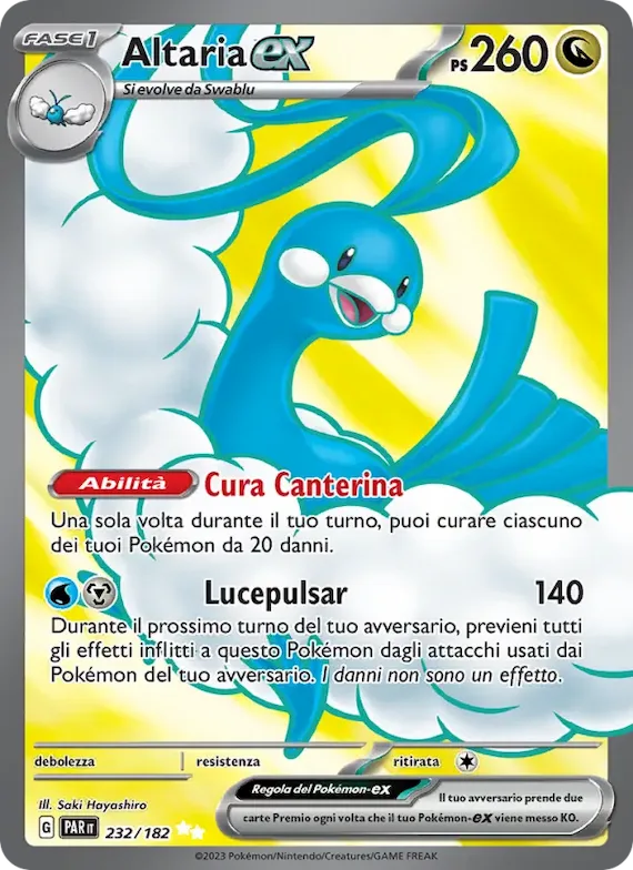 Altaria-ex 232 – Paradosso Temporale