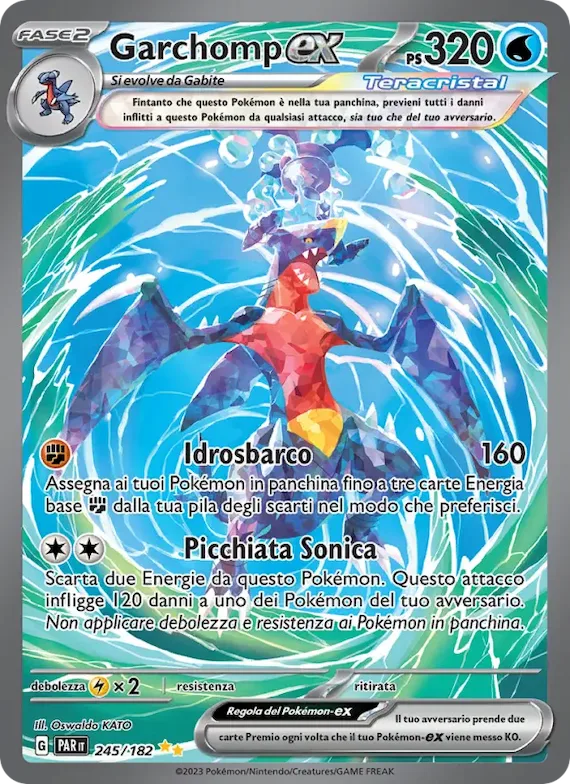 Garchomp-ex 245 – Paradosso Temporale