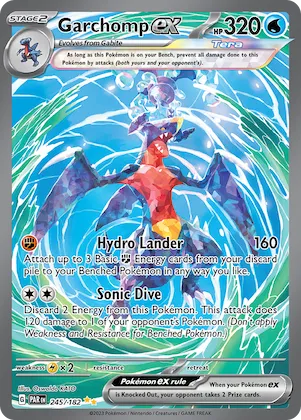 Garchomp ex #245 – Paradox Rift