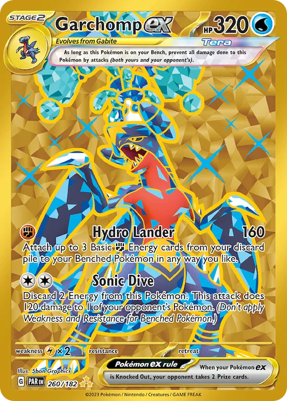 Garchomp ex #260 – Paradox Rift