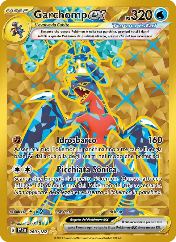 Garchomp-ex 260 – Paradosso Temporale