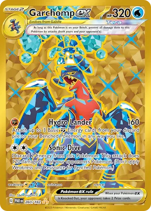 Garchomp ex #260 – Paradox Rift